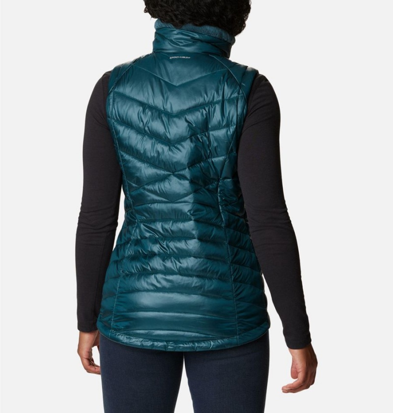Columbia Joy Peak Insulated Women's Vest Turquoise | MVETKL-531