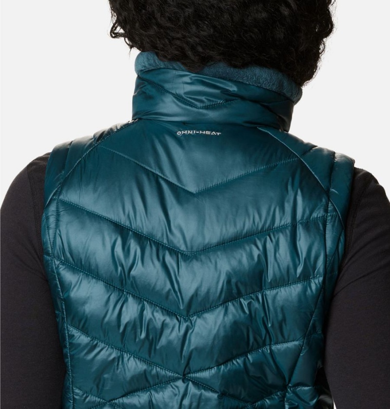 Columbia Joy Peak Insulated Women's Vest Turquoise | MVETKL-531