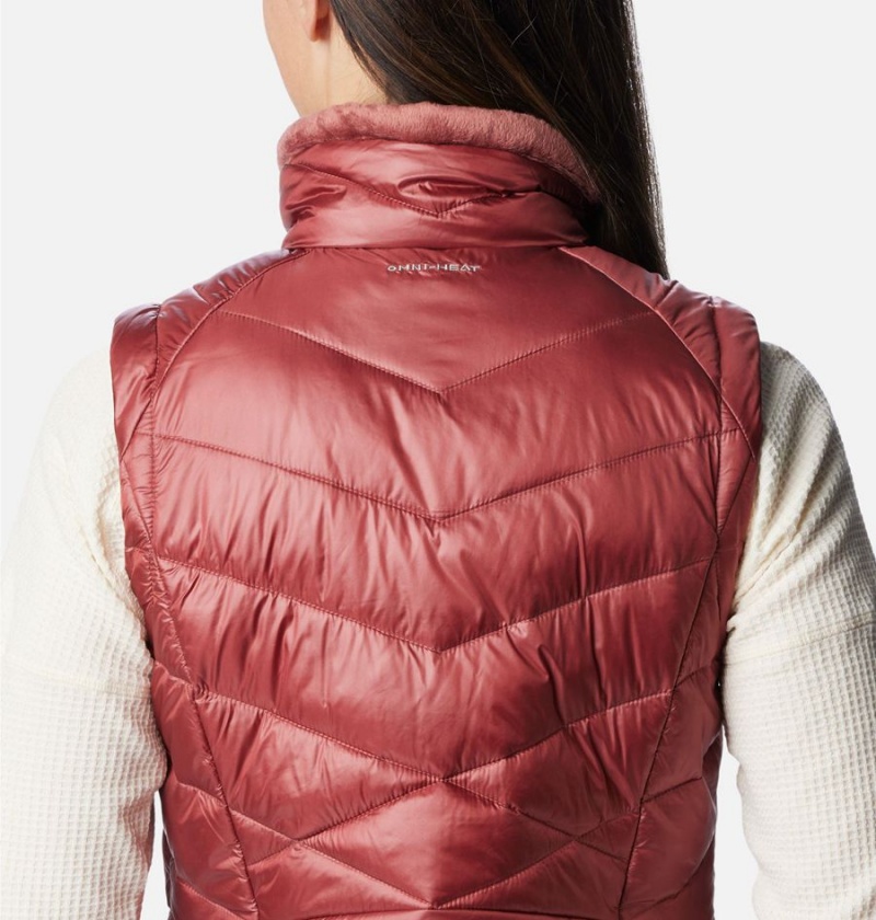 Columbia Joy Peak Insulated Women's Vest Coral | AQNEIJ-168