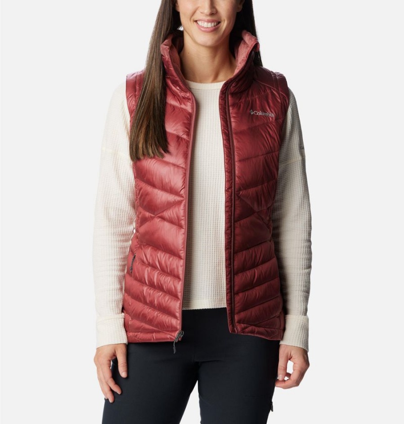 Columbia Joy Peak Insulated Women's Vest Coral | AQNEIJ-168