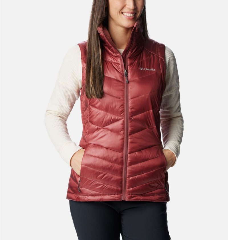 Columbia Joy Peak Insulated Women\'s Vest Coral | AQNEIJ-168