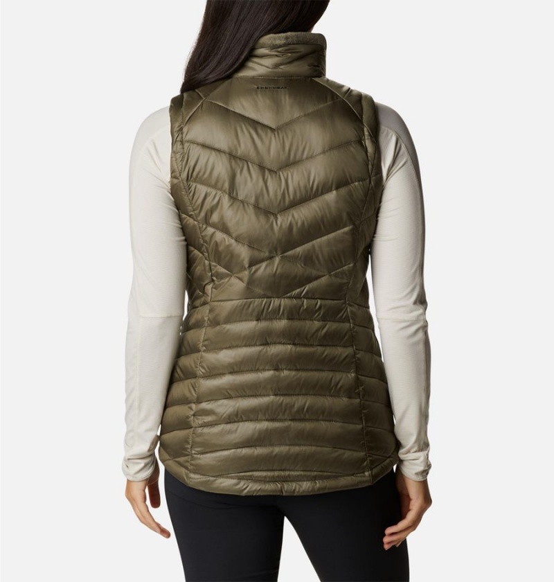 Columbia Joy Peak Insulated Women's Vest Green | EUHAFW-408