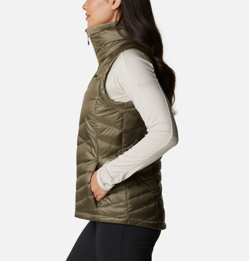 Columbia Joy Peak Insulated Women's Vest Green | EUHAFW-408