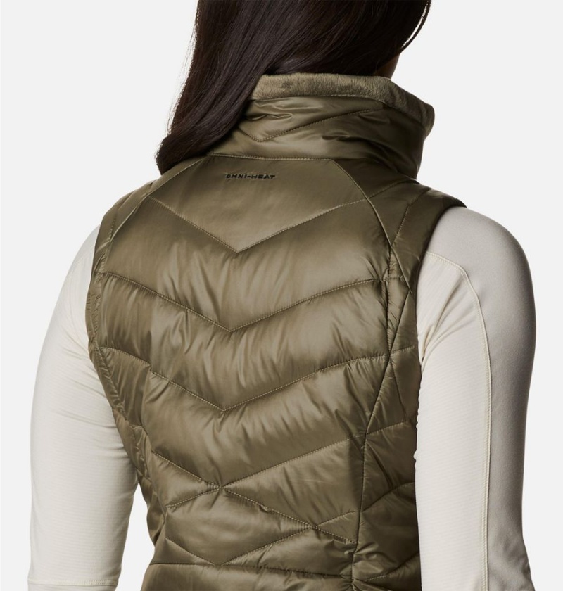 Columbia Joy Peak Insulated Women's Vest Green | EUHAFW-408