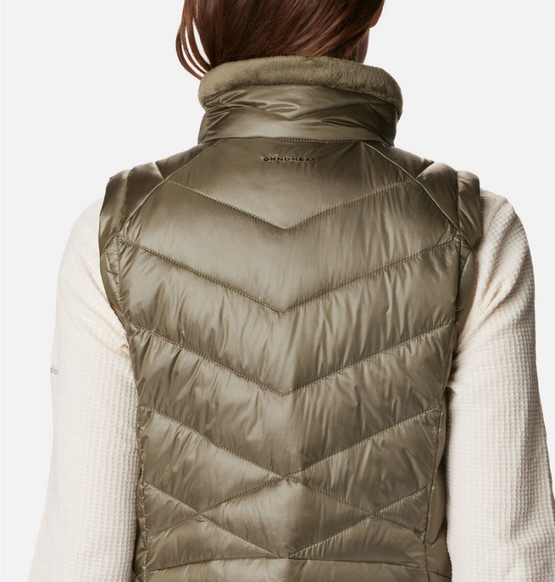 Columbia Joy Peak Long Women's Vest Green | UKDRPI-164