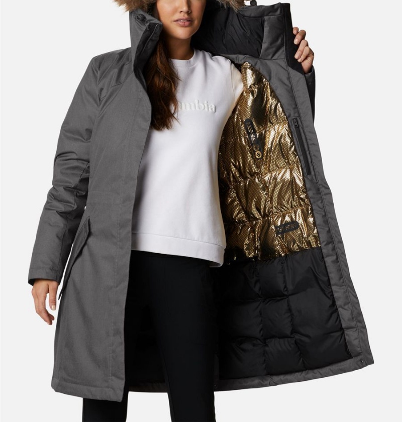 Columbia Juniper Ridge Parka Women's Puffer Jacket Beige | WREOVI-569