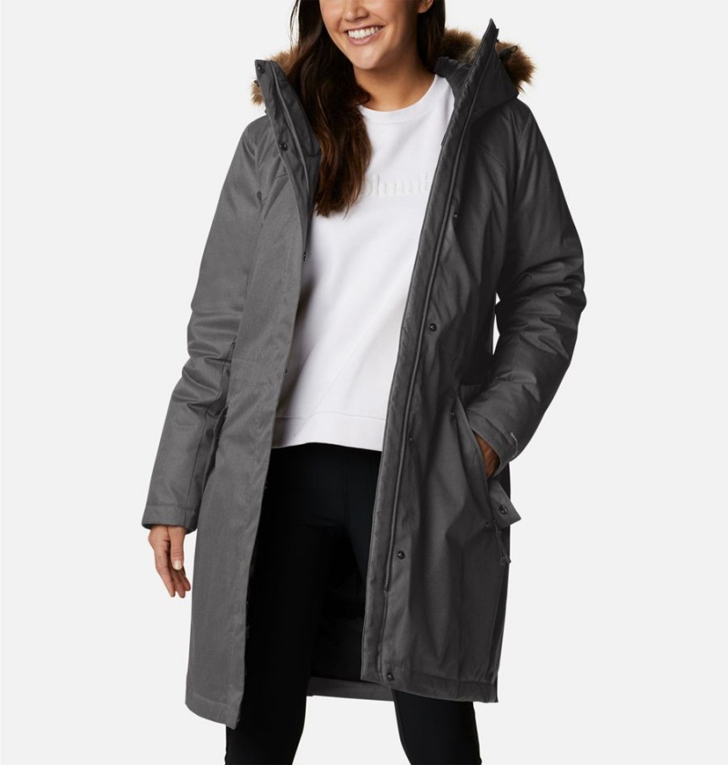 Columbia Juniper Ridge Parka Women's Puffer Jacket Beige | WREOVI-569