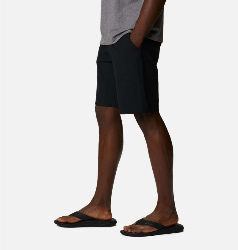 Columbia Kenvile Lake Men's Shorts Black | CNQZGP-027