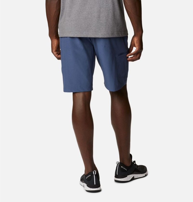 Columbia Kenvile Lake Men's Shorts Blue | JSFPWM-593
