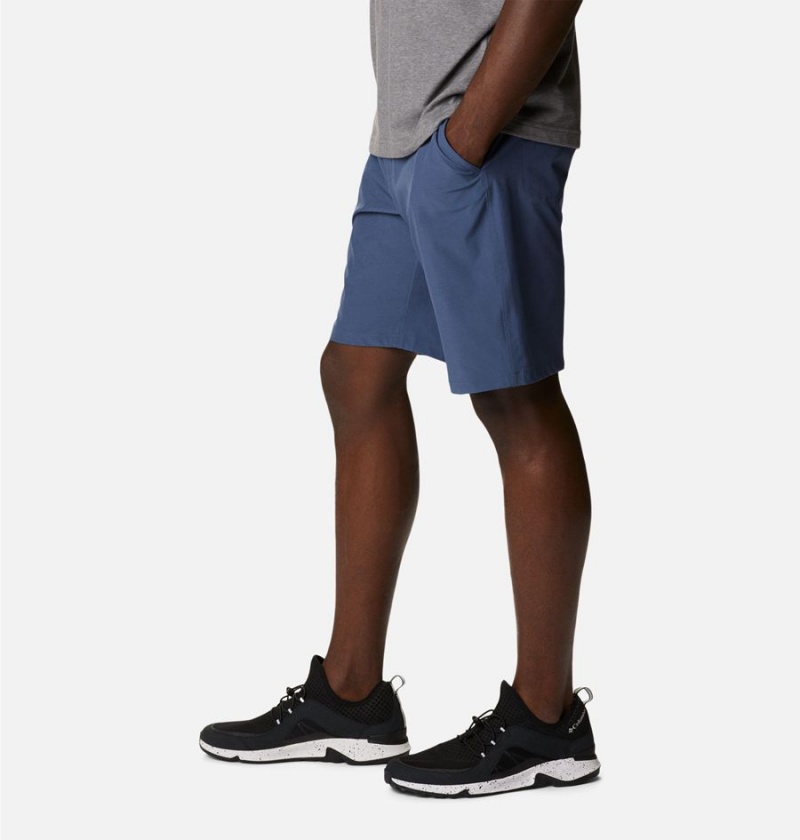 Columbia Kenvile Lake Men's Shorts Blue | JSFPWM-593