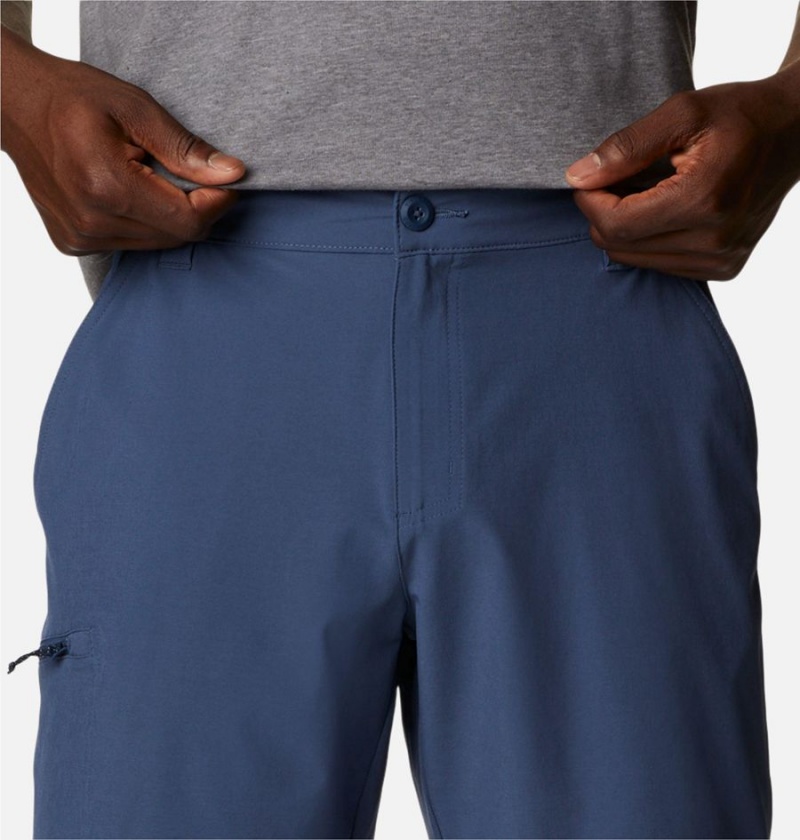 Columbia Kenvile Lake Men's Shorts Blue | JSFPWM-593