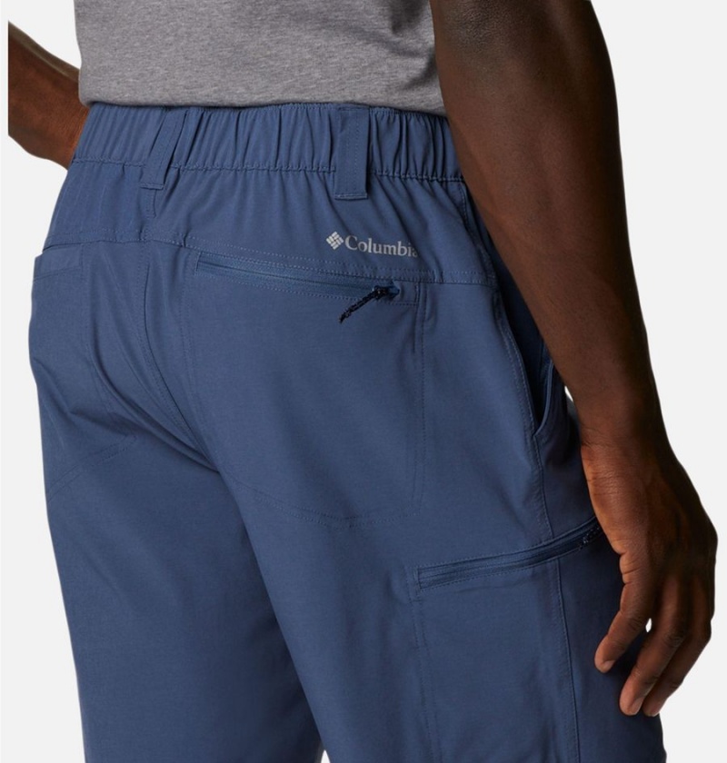 Columbia Kenvile Lake Men's Shorts Blue | JSFPWM-593