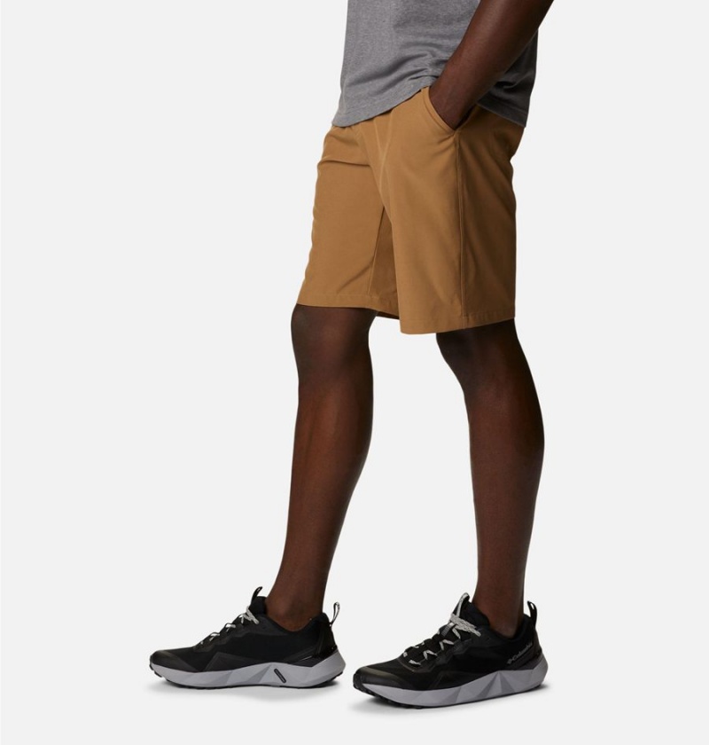 Columbia Kenvile Lake Men's Shorts Brown | RIBAQZ-645