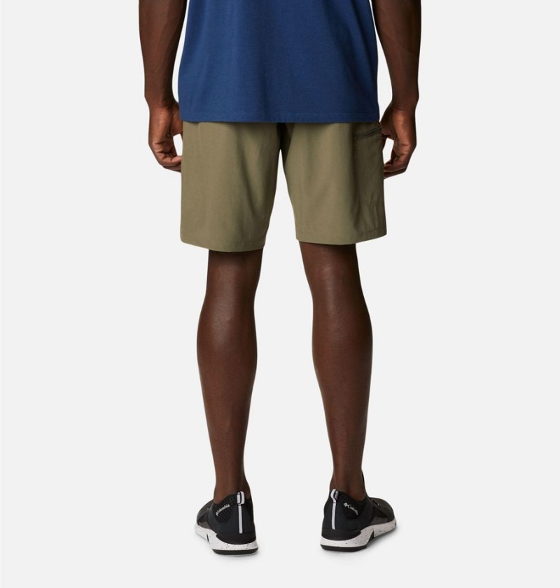 Columbia Kenvile Lake Men's Shorts Green | LZIHBS-326