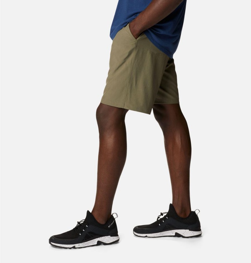 Columbia Kenvile Lake Men's Shorts Green | LZIHBS-326