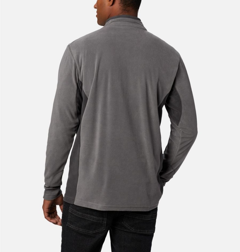 Columbia Klamath Range II Half Zip Fleece Men's Pullover Grey | AOQTMG-198