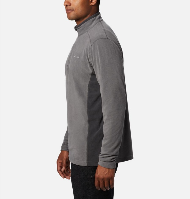 Columbia Klamath Range II Half Zip Fleece Men's Pullover Grey | AOQTMG-198