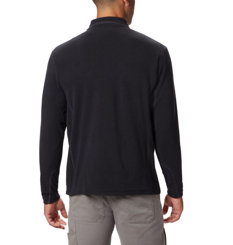 Columbia Klamath Range II Half Zip Fleece Men's Pullover Black | OPVBSG-791