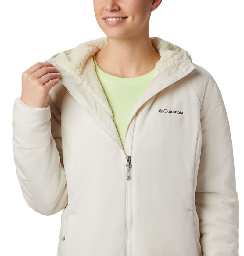 Columbia Kruser Ridge II Plush Women's Softshell Jackets White | LKIJVZ-286