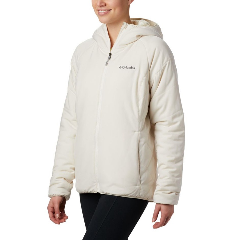Columbia Kruser Ridge II Plush Women\'s Softshell Jackets White | LKIJVZ-286