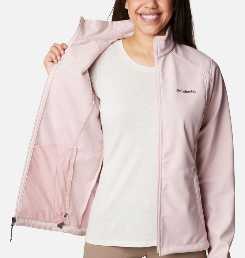 Columbia Kruser Ridge II Women's Softshell Jackets Pink | DKSPUC-835