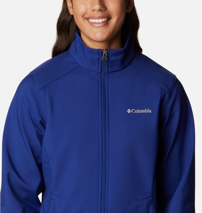 Columbia Kruser Ridge II Women's Softshell Jackets Blue | ICTRJM-724