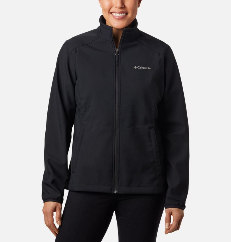 Columbia Kruser Ridge II Women\'s Softshell Jackets Black | TBFWRA-492