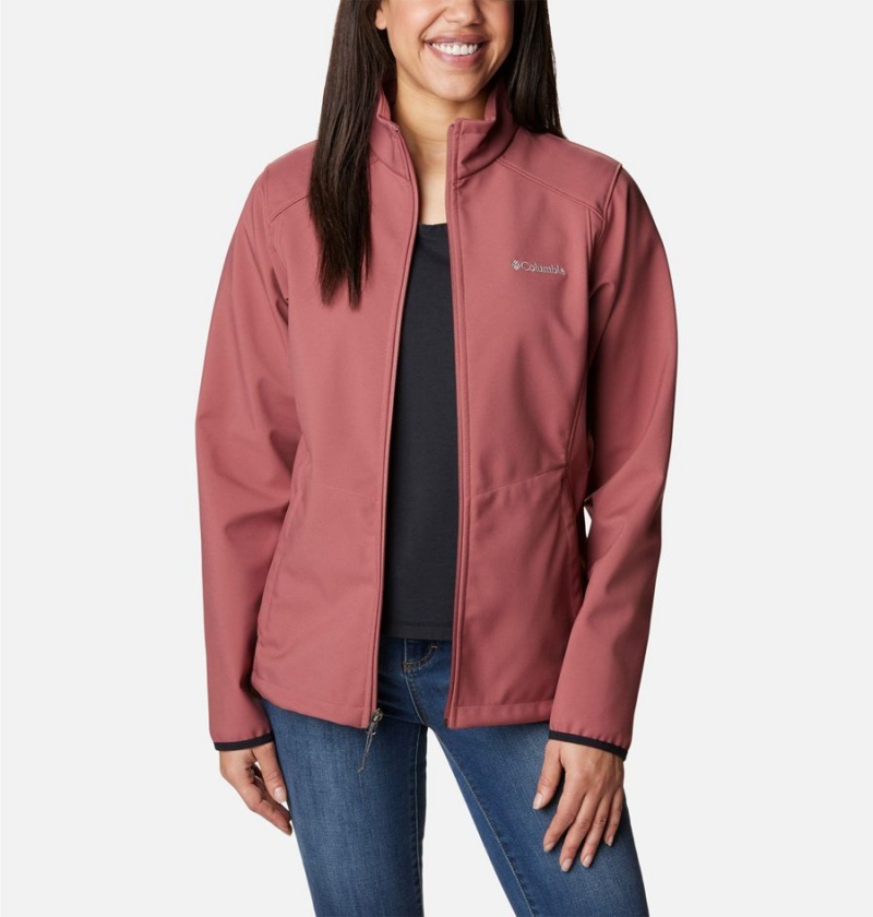 Columbia Kruser Ridge II Women's Softshell Jackets Coral | KSRIUP-012