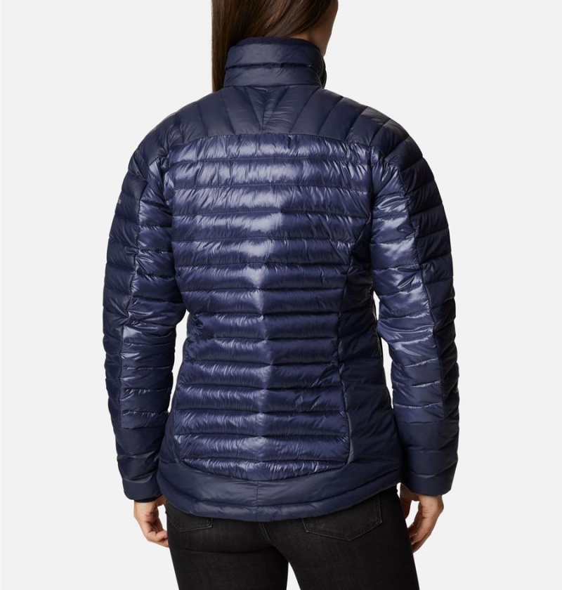 Columbia Labyrinth Loop Insulated Women's Puffer Jacket Navy | NWBQTX-609