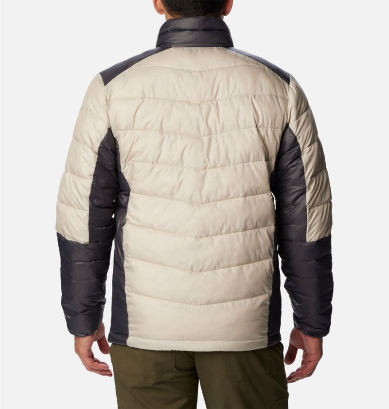 Columbia Labyrinth Loop Omni Heat Infinity Insulated Men's Puffer Jacket White | ZRLAXV-543