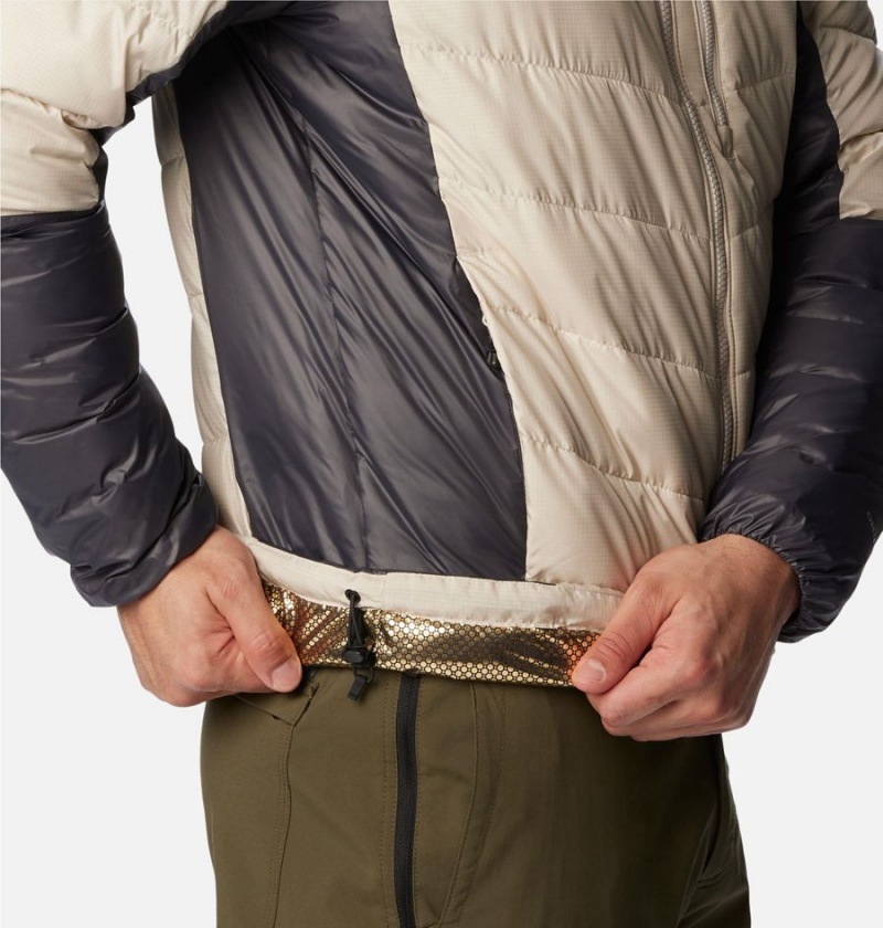Columbia Labyrinth Loop Omni Heat Infinity Insulated Men's Puffer Jacket White | ZRLAXV-543