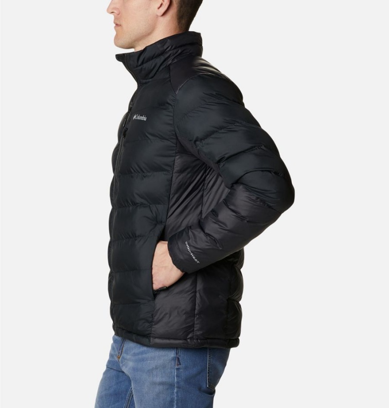 Columbia Labyrinth Loop Omni Heat Infinity Insulated Men's Puffer Jacket Black | LAXOIF-059