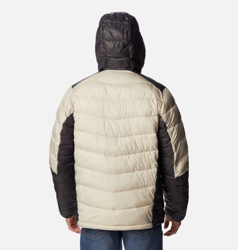 Columbia Labyrinth Loop Omni Heat Infinity Hooded Insulated Men's Puffer Jacket White | AYJIRC-895