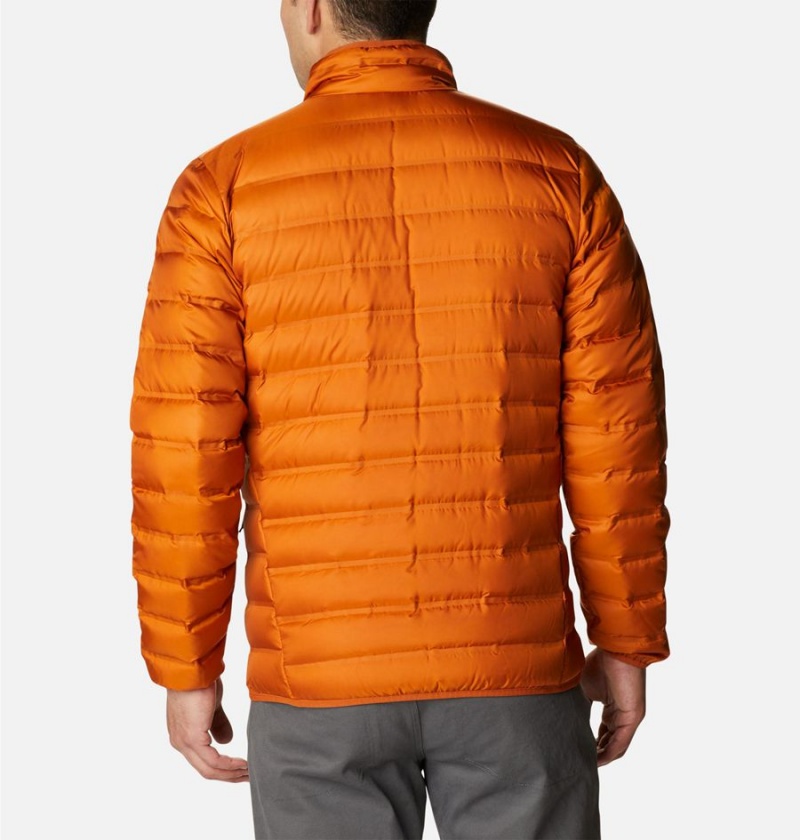 Columbia Lake 22 Insulated Men's Puffer Jacket Orange | EWKGCI-735