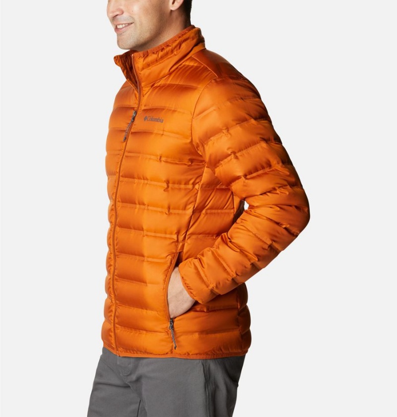 Columbia Lake 22 Insulated Men's Puffer Jacket Orange | EWKGCI-735