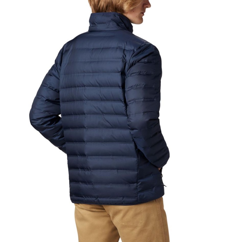 Columbia Lake 22 Insulated Men's Puffer Jacket Navy | OECJPA-528