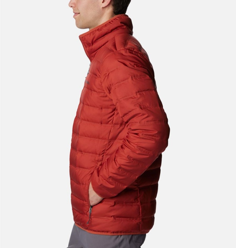 Columbia Lake 22 Insulated Men's Puffer Jacket Red | BJPTGX-670