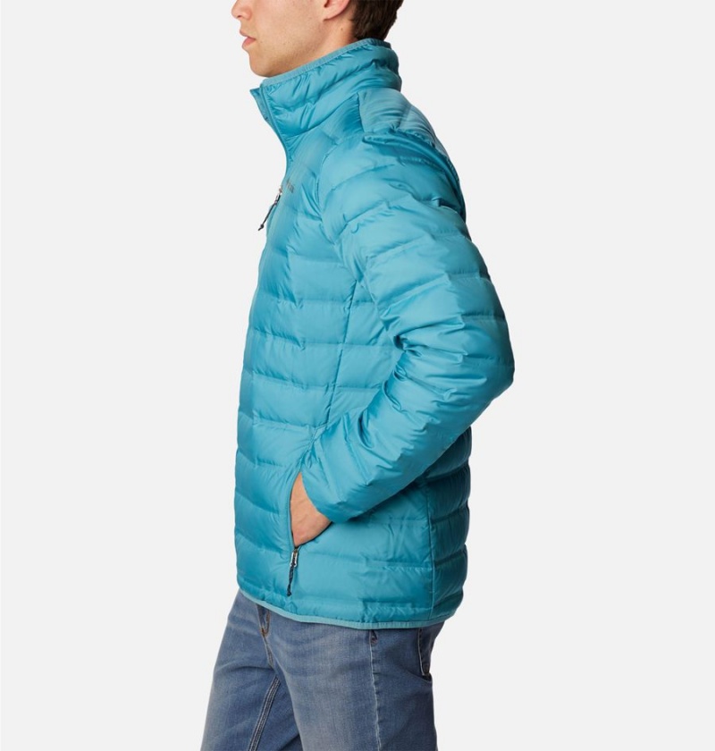 Columbia Lake 22 Insulated Men's Puffer Jacket Blue | ITZOPF-582