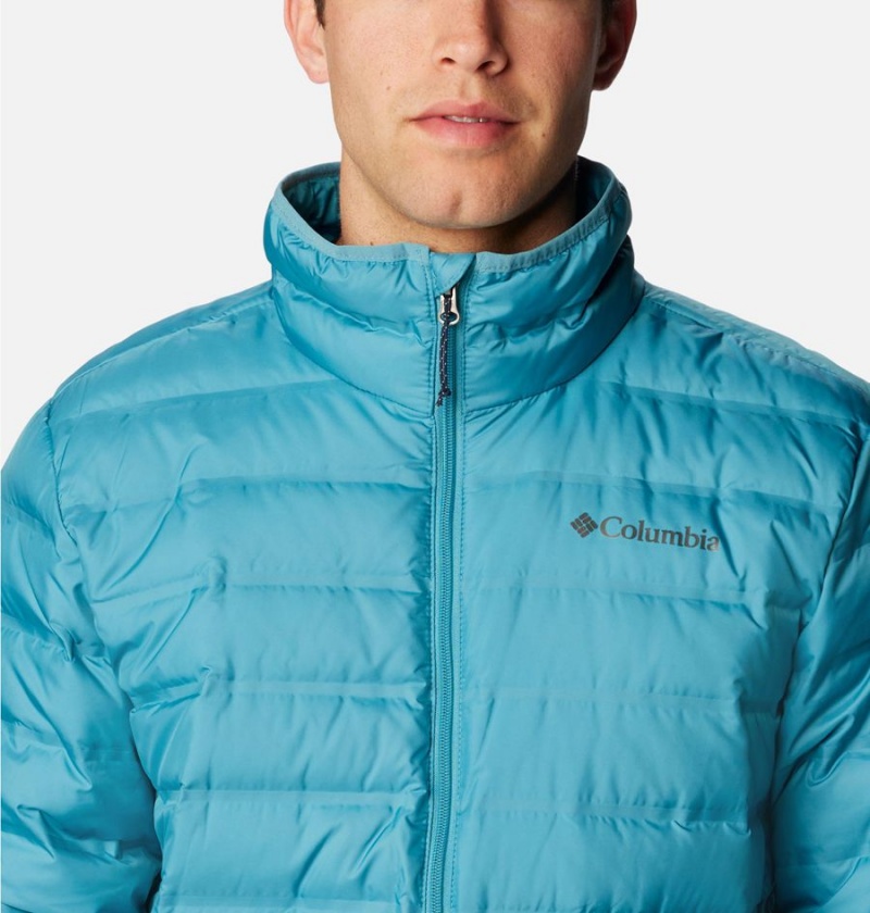 Columbia Lake 22 Insulated Men's Puffer Jacket Blue | ITZOPF-582