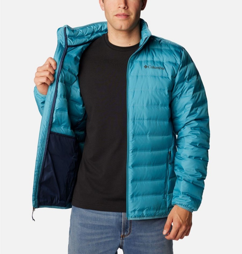 Columbia Lake 22 Insulated Men's Puffer Jacket Blue | ITZOPF-582