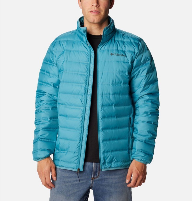 Columbia Lake 22 Insulated Men's Puffer Jacket Blue | ITZOPF-582