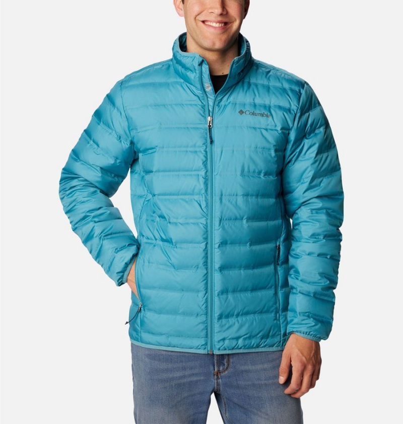 Columbia Lake 22 Insulated Men\'s Puffer Jacket Blue | ITZOPF-582