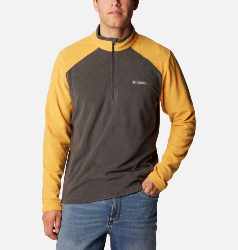 Columbia Lake Aloha Half Zip Fleece Men's Pullover Grey | JBNVAZ-314