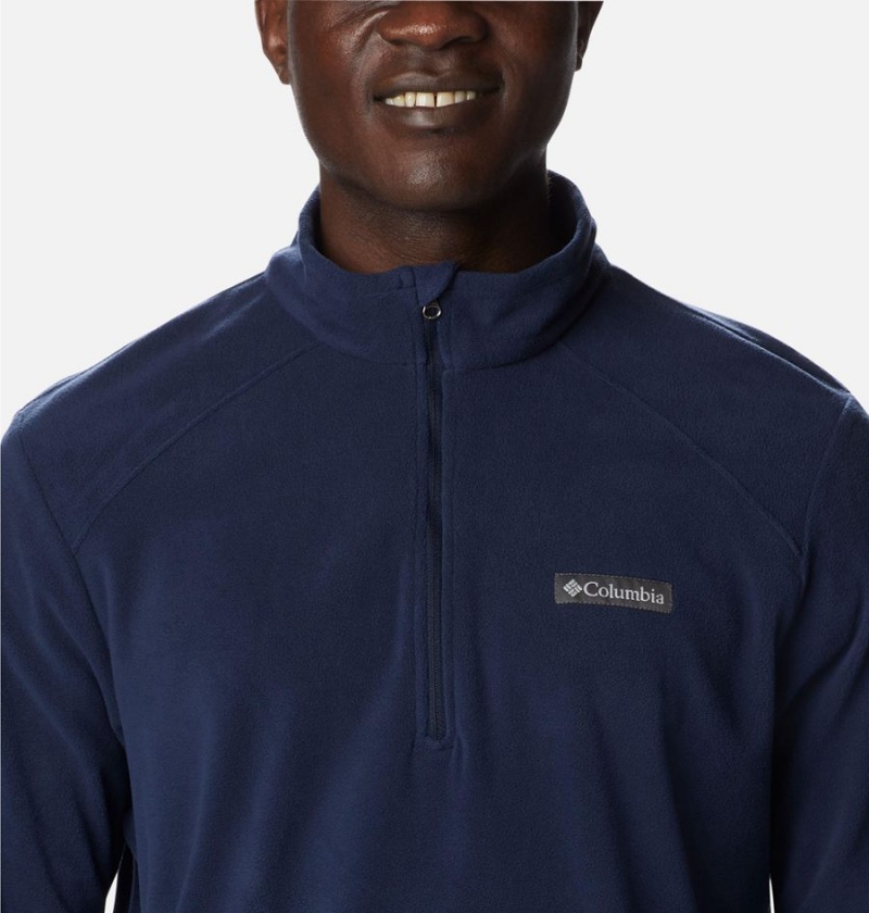 Columbia Lake Aloha Half Zip Fleece Men's Pullover Navy | NHRYXW-321