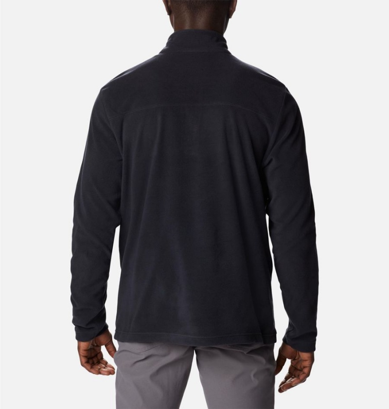 Columbia Lake Aloha Half Zip Fleece Men's Pullover Black | ZYDIBE-508