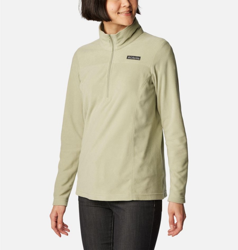 Columbia Lake Aloha Half Zip Fleece Women's Pullover Green | TDCKLZ-215