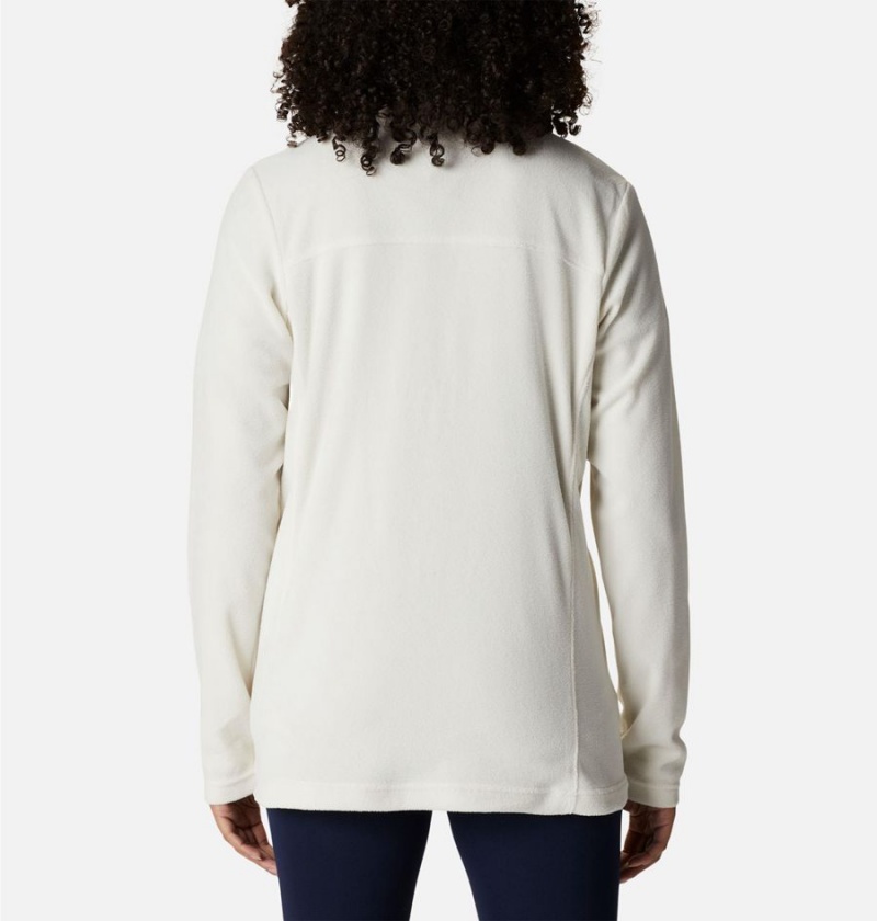 Columbia Lake Aloha Half Zip Fleece Women's Pullover White | CJLSWO-902