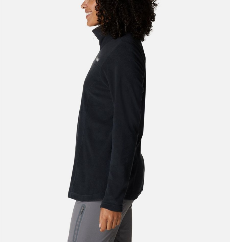 Columbia Lake Aloha Half Zip Fleece Women's Pullover Black | XBTUFJ-972