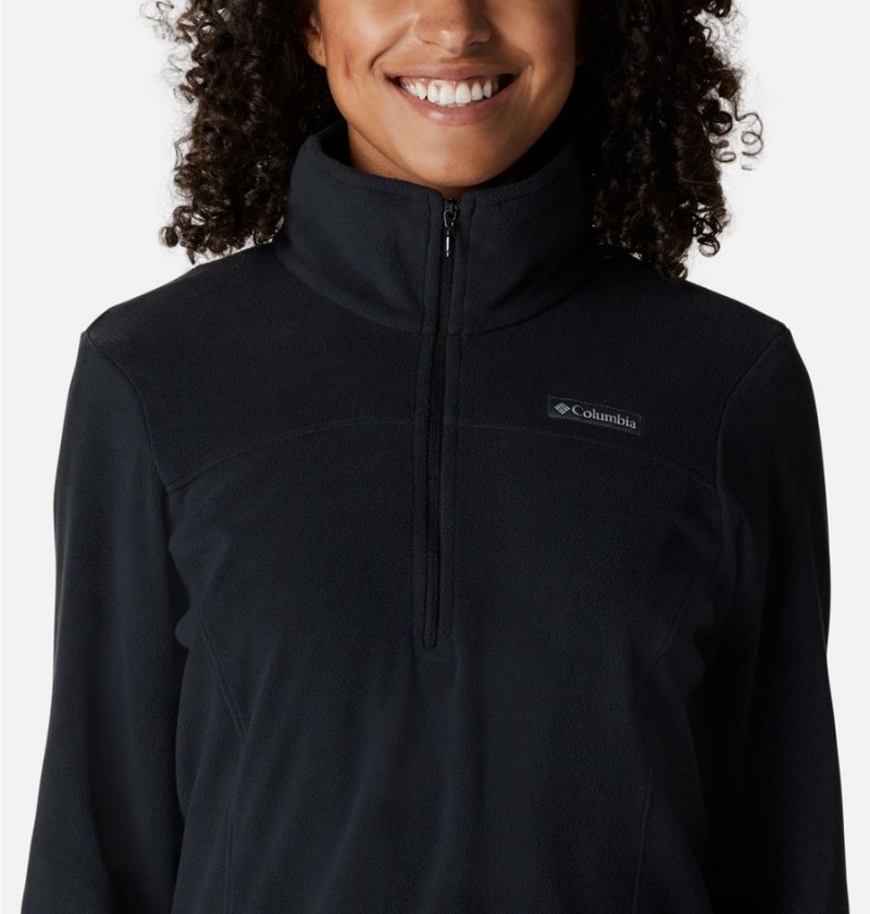 Columbia Lake Aloha Half Zip Fleece Women's Pullover Black | XBTUFJ-972