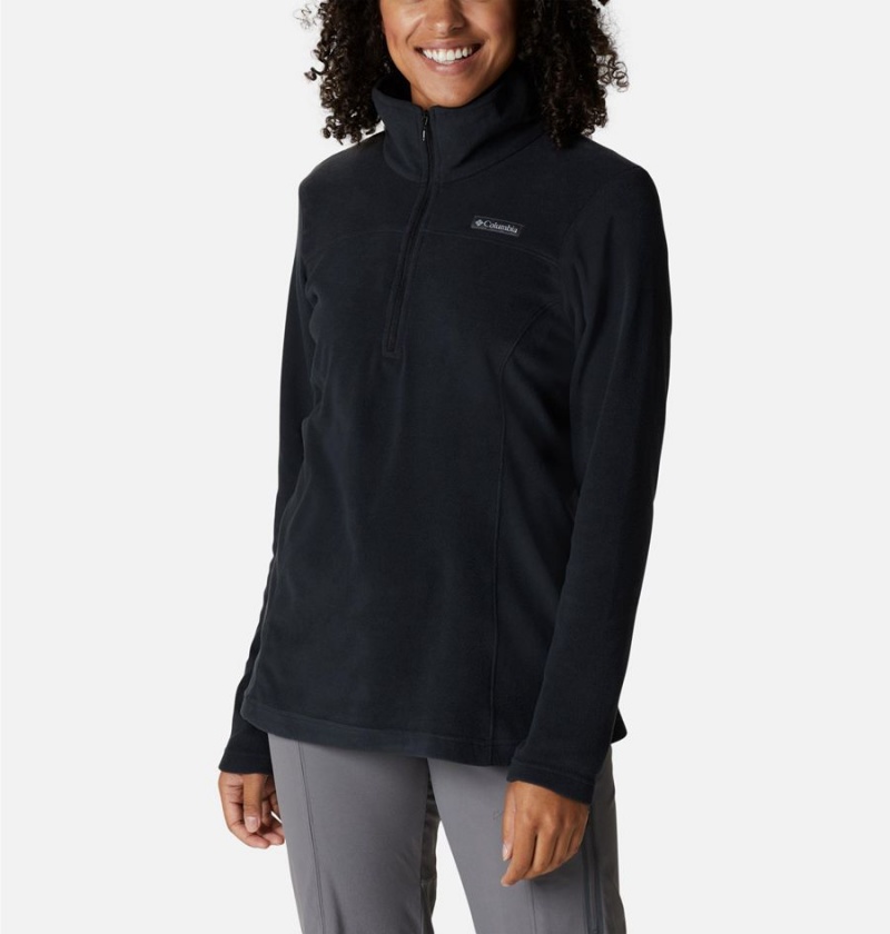 Columbia Lake Aloha Half Zip Fleece Women's Pullover Black | XBTUFJ-972